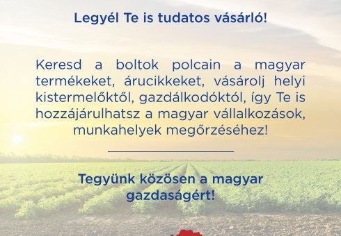 Legyél Te is tudatos vásárló!