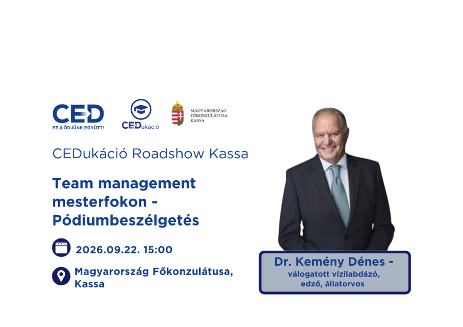 CEDukáció Roadshow, Kassa