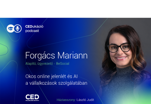 Okos online jelenlét és AI a vállalkozások szolgálatában – Beszélgetés Forgács Mariannal