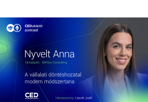 A vállalati döntéshozatal modern módszertana - Beszélgetés Nyvelt Annával