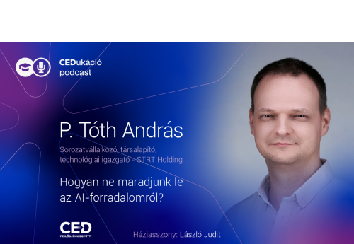 Hogyan ne maradjunk le az AI-forradalomról? – Beszélgetés P. Tóth Andrással