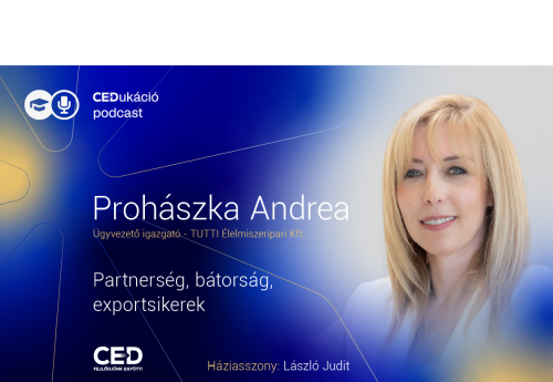 Partnerség, bátorság, exportsikerek – Beszélgetés Prohászka Andreával