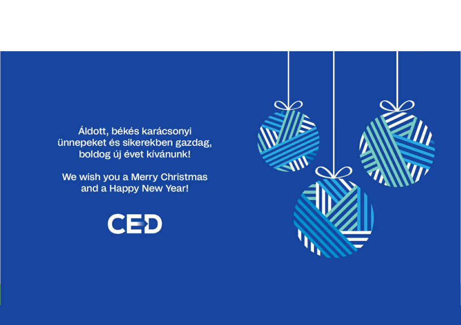 Boldog ünnepeket kívánunk!